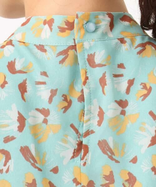 Maison de CINQ / メゾン ドゥ サンク シャツ・ブラウス | 【小さいサイズ】タックスリーブ花柄シフォンブラウス/洗濯機で洗える | 詳細17