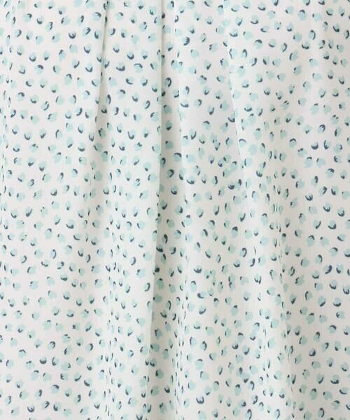 Maison de CINQ / メゾン ドゥ サンク シャツ・ブラウス | 【小さいサイズ】フラワーモチーフプリントブラウス/接触冷感/UVカット/洗濯機で洗える | 詳細14