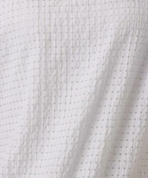 Maison de CINQ / メゾン ドゥ サンク シャツ・ブラウス | 【小さいサイズ】[洗える]シアーチェック柄タックスリーブブラウス | 詳細20