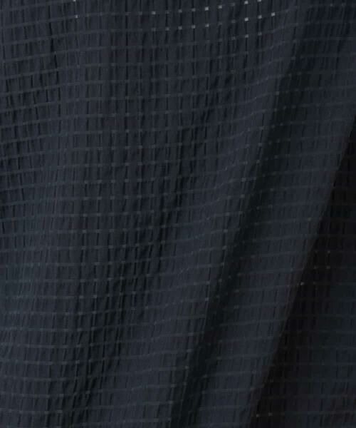 Maison de CINQ / メゾン ドゥ サンク シャツ・ブラウス | 【小さいサイズ】[洗える]シアーチェック柄タックスリーブブラウス | 詳細22