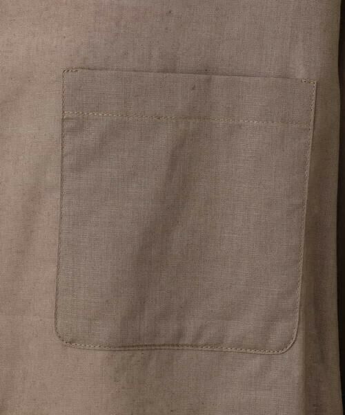 Maison de CINQ / メゾン ドゥ サンク シャツ・ブラウス | 【小さいサイズ】リネン混カラーシャツブラウス/接触冷感/洗える | 詳細26