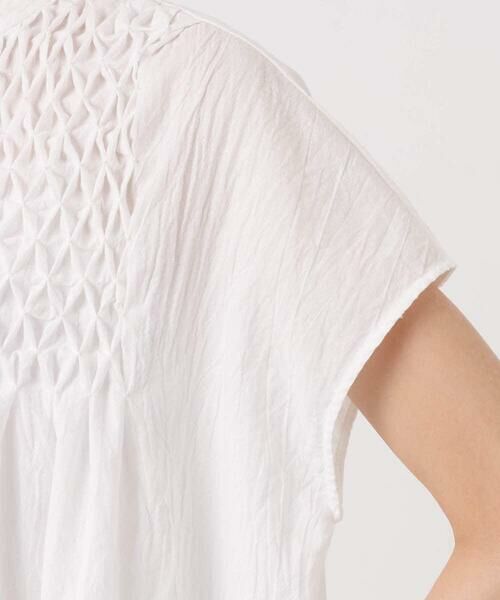 Maison de CINQ / メゾン ドゥ サンク シャツ・ブラウス | 【小さいサイズ】[洗える]ハンドスモッキングブラウス | 詳細11
