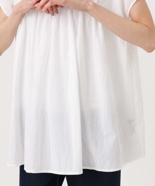 Maison de CINQ / メゾン ドゥ サンク シャツ・ブラウス | 【小さいサイズ】[洗える]ハンドスモッキングブラウス | 詳細13