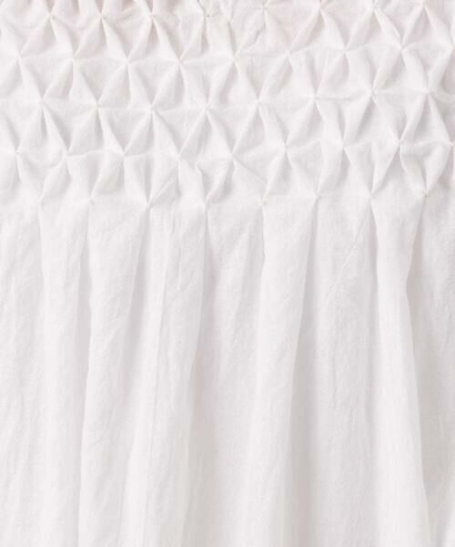 Maison de CINQ / メゾン ドゥ サンク シャツ・ブラウス | 【小さいサイズ】[洗える]ハンドスモッキングブラウス | 詳細14