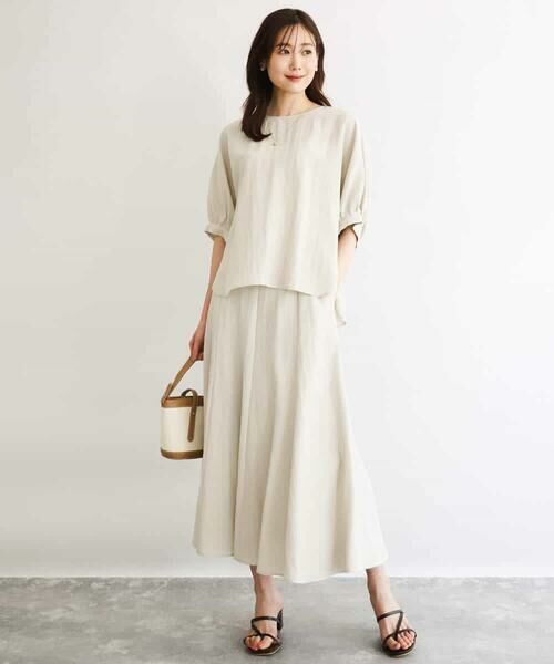 Maison de CINQ / メゾン ドゥ サンク シャツ・ブラウス | 【小さいサイズ】[UVカット/接触冷感/洗える]ボリュームスリーブブラウス | 詳細19