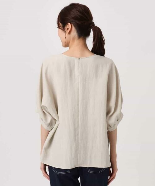 Maison de CINQ / メゾン ドゥ サンク シャツ・ブラウス | 【小さいサイズ】[UVカット/接触冷感/洗える]ボリュームスリーブブラウス | 詳細24