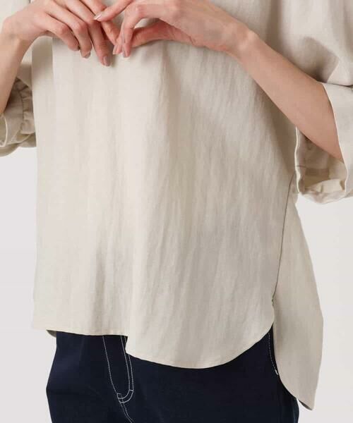 Maison de CINQ / メゾン ドゥ サンク シャツ・ブラウス | 【小さいサイズ】[UVカット/接触冷感/洗える]ボリュームスリーブブラウス | 詳細28