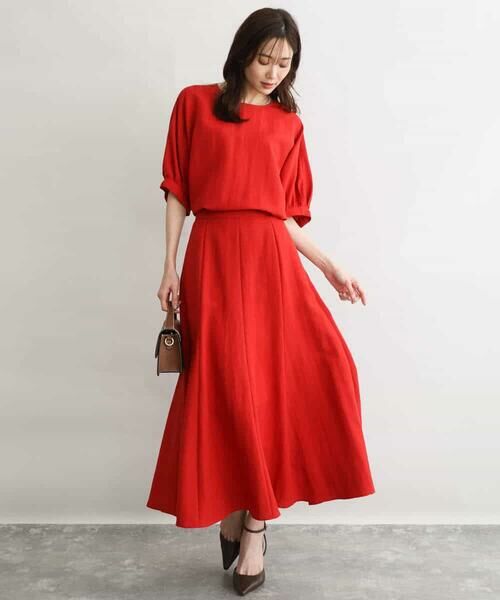 Maison de CINQ / メゾン ドゥ サンク シャツ・ブラウス | 【小さいサイズ】[UVカット/接触冷感/洗える]ボリュームスリーブブラウス | 詳細5