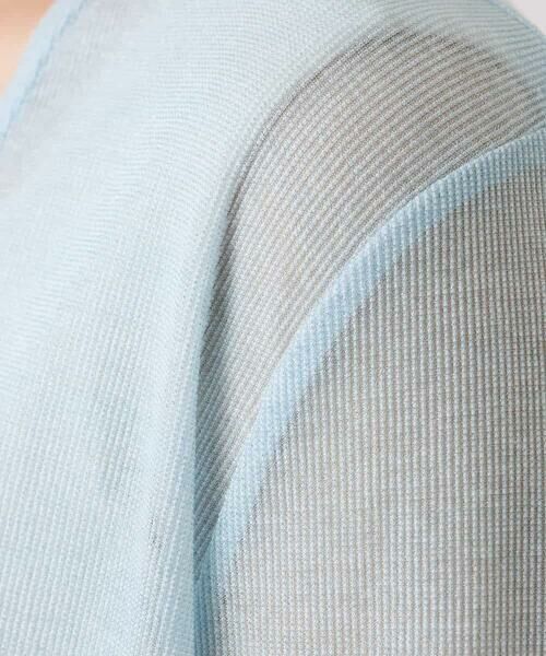 Maison de CINQ / メゾン ドゥ サンク カーディガン・ボレロ | 【小さいサイズ】コットン混シアーラメカーディガン/洗える | 詳細16