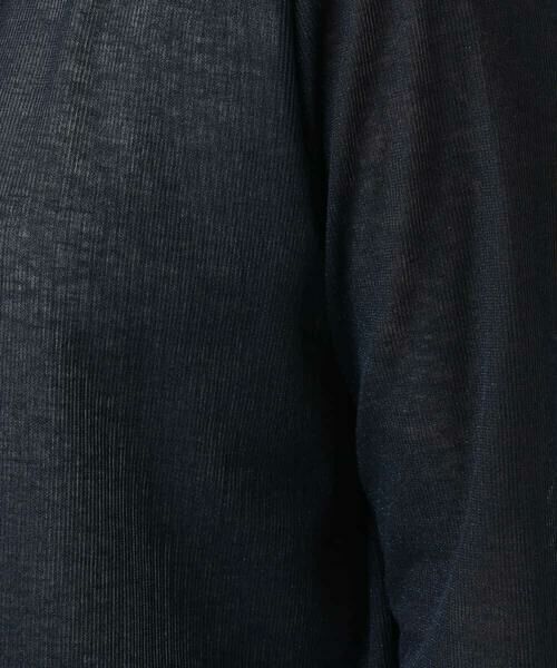 Maison de CINQ / メゾン ドゥ サンク カーディガン・ボレロ | 【小さいサイズ】コットン混シアーラメカーディガン/洗える | 詳細23