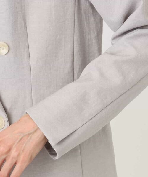 Maison de CINQ / メゾン ドゥ サンク セットアップ | 【小さいサイズ】バイオヴィンテージツイル ダブルブレストジャケット/接触冷感/UVカット/速乾/洗える | 詳細11
