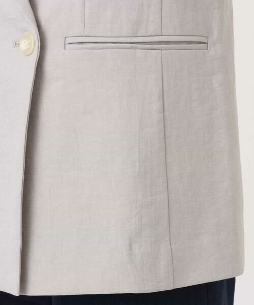 Maison de CINQ / メゾン ドゥ サンク セットアップ | 【小さいサイズ】バイオヴィンテージツイル ダブルブレストジャケット/接触冷感/UVカット/速乾/洗える | 詳細12