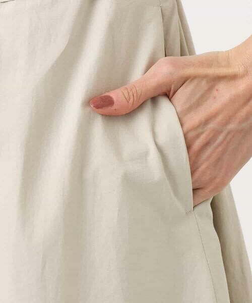 Maison de CINQ / メゾン ドゥ サンク ロング・マキシ丈ワンピース | 【小さいサイズ】ハーフスリーブ シャツワンピース/UVカット/洗える | 詳細10
