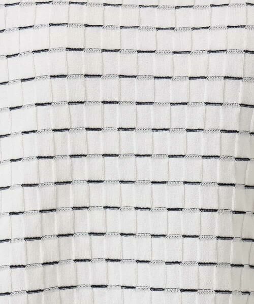 Maison de CINQ / メゾン ドゥ サンク ニット・セーター | 【小さいサイズ】ブロック調クロップド丈ニット/UVカット/洗える | 詳細18