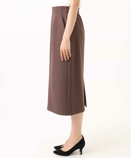 Maison de CINQ / メゾン ドゥ サンク ロング・マキシ丈スカート | 【小さいサイズ】ポケットデザインストレッチタイトスカート/洗濯機で洗える | 詳細20