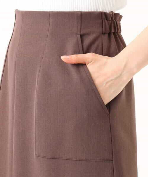 Maison de CINQ / メゾン ドゥ サンク ロング・マキシ丈スカート | 【小さいサイズ】ポケットデザインストレッチタイトスカート/洗濯機で洗える | 詳細25