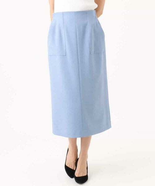 Maison de CINQ / メゾン ドゥ サンク ロング・マキシ丈スカート | 【小さいサイズ】ポケットデザインストレッチタイトスカート/洗濯機で洗える | 詳細29