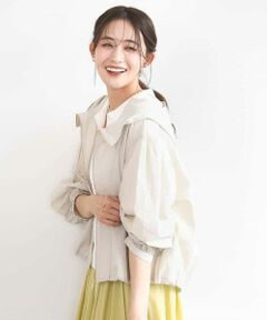 Maison de CINQ / メゾン ドゥ サンク その他アウター | 【小さいサイズ】[洗える]フーデットライトブルゾン