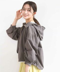 Maison de CINQ / メゾン ドゥ サンク その他アウター | 【小さいサイズ】[洗える]フーデットライトブルゾン