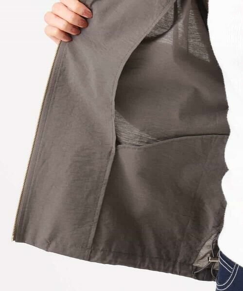 Maison de CINQ / メゾン ドゥ サンク その他アウター | 【小さいサイズ】[洗える]フーデットライトブルゾン | 詳細20