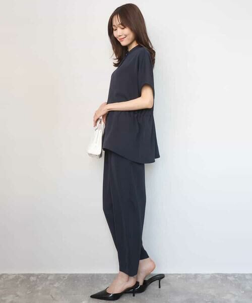 Maison de CINQ / メゾン ドゥ サンク その他パンツ | 【小さいサイズ】[UVカット/接触冷感/防シワ/通気性/洗濯機で洗える]テーパードパンツ | 詳細3