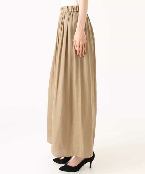 Maison de CINQ / メゾン ドゥ サンク その他パンツ | 【小さいサイズ】[UVカット/接触冷感/洗える]サテンワイドパンツ | 詳細14