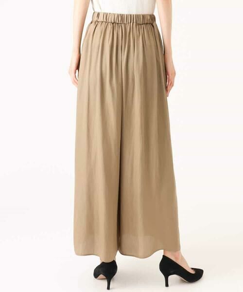 Maison de CINQ / メゾン ドゥ サンク その他パンツ | 【小さいサイズ】[UVカット/接触冷感/洗える]サテンワイドパンツ | 詳細15
