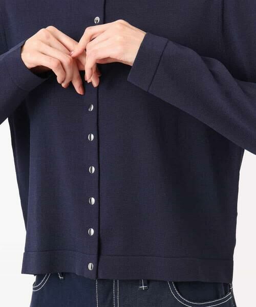 Maison de CINQ / メゾン ドゥ サンク カーディガン・ボレロ | 【小さいサイズ】ドット釦ニットカーディガン/接触冷感/UVカット/洗える | 詳細15