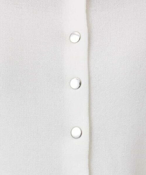 Maison de CINQ / メゾン ドゥ サンク カーディガン・ボレロ | 【小さいサイズ】ドット釦ニットカーディガン/接触冷感/UVカット/洗える | 詳細20