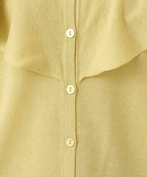 Maison de CINQ / メゾン ドゥ サンク カーディガン・ボレロ | 【小さいサイズ】ラッフルフリルデザインカーディガン/接触冷感/UVカット/洗える | 詳細17