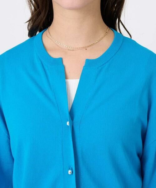 Maison de CINQ / メゾン ドゥ サンク カーディガン・ボレロ | 【小さいサイズ】キーネックカーディガン/接触冷感/UVカット/洗える | 詳細22