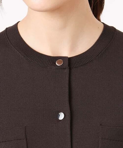 Maison de CINQ / メゾン ドゥ サンク カーディガン・ボレロ | 【小さいサイズ】[UVカット/接触冷感/洗える]コンパクトニットカーディガン | 詳細12
