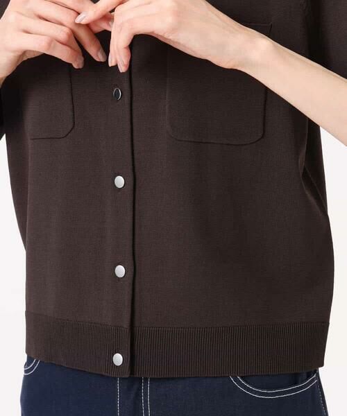 Maison de CINQ / メゾン ドゥ サンク カーディガン・ボレロ | 【小さいサイズ】[UVカット/接触冷感/洗える]コンパクトニットカーディガン | 詳細14