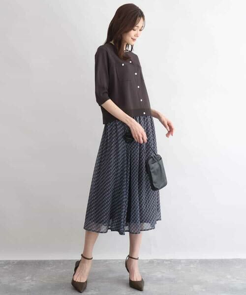 Maison de CINQ / メゾン ドゥ サンク カーディガン・ボレロ | 【小さいサイズ】[UVカット/接触冷感/洗える]コンパクトニットカーディガン | 詳細4