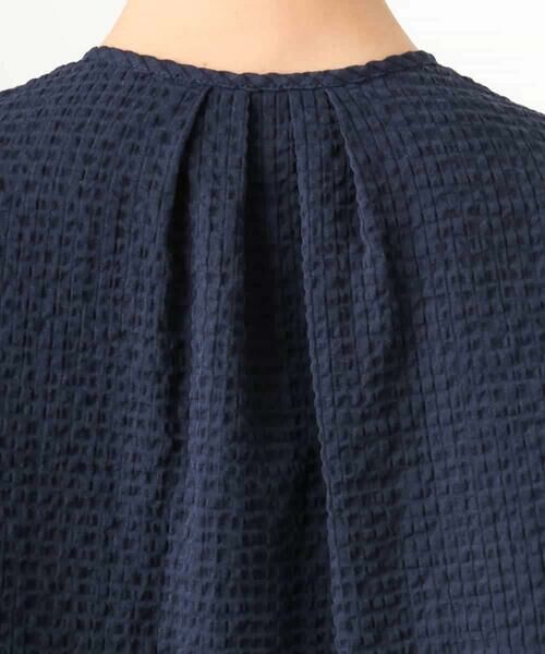 Maison de CINQ / メゾン ドゥ サンク シャツ・ブラウス | [小さいサイズ][セットアップ対応]ワッフルノーカラーブルゾン | 詳細21