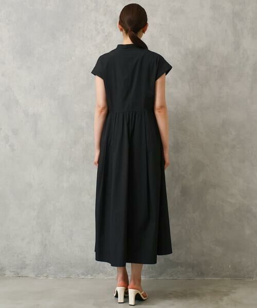 Maison de CINQ / メゾン ドゥ サンク ロング・マキシ丈ワンピース | [小さいサイズ]フレンチスリーブフレアワンピース | 詳細7