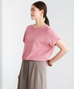 Maison de CINQ / メゾン ドゥ サンク ニット・セーター | [小さいサイズ]ホールガーメント(R)フレンチスリーブニット