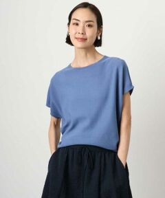 Maison de CINQ / メゾン ドゥ サンク ニット・セーター | [小さいサイズ]ホールガーメント(R)フレンチスリーブニット