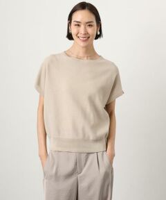 Maison de CINQ / メゾン ドゥ サンク ニット・セーター | [小さいサイズ]ホールガーメント(R)フレンチスリーブニット