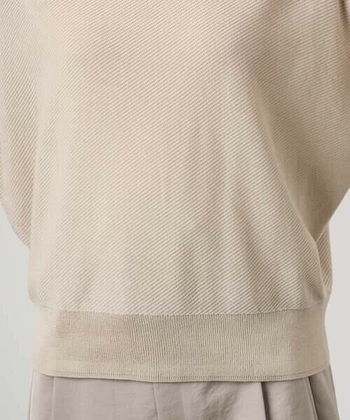 Maison de CINQ / メゾン ドゥ サンク ニット・セーター | [小さいサイズ]ホールガーメント(R)フレンチスリーブニット | 詳細10