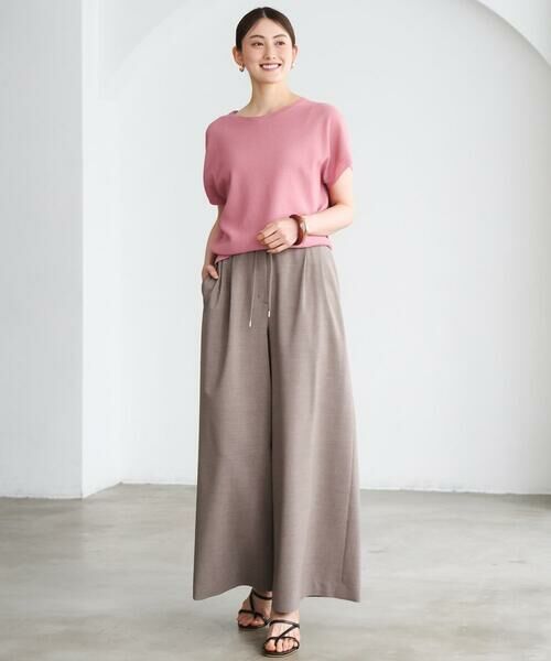 Maison de CINQ / メゾン ドゥ サンク ニット・セーター | [小さいサイズ]ホールガーメント(R)フレンチスリーブニット | 詳細23