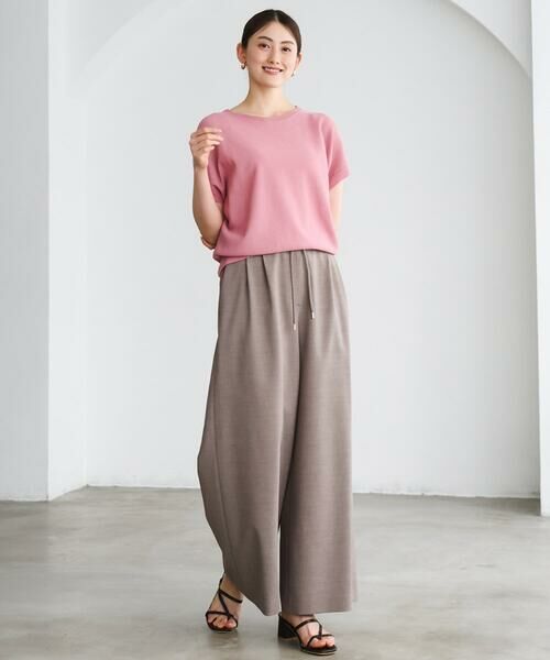 Maison de CINQ / メゾン ドゥ サンク ニット・セーター | [小さいサイズ]ホールガーメント(R)フレンチスリーブニット | 詳細24