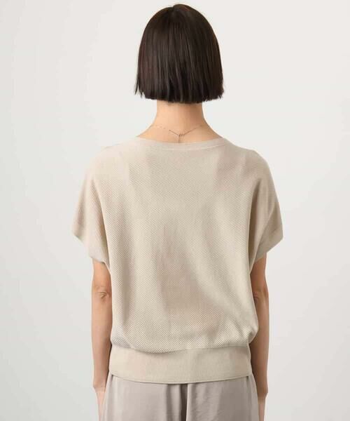 Maison de CINQ / メゾン ドゥ サンク ニット・セーター | [小さいサイズ]ホールガーメント(R)フレンチスリーブニット | 詳細7