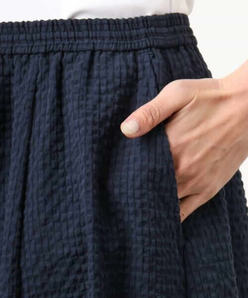 Maison de CINQ / メゾン ドゥ サンク ロング・マキシ丈スカート | [小さいサイズ][セットアップ対応/リラックスボトム]ワッフルギャザースカート | 詳細23