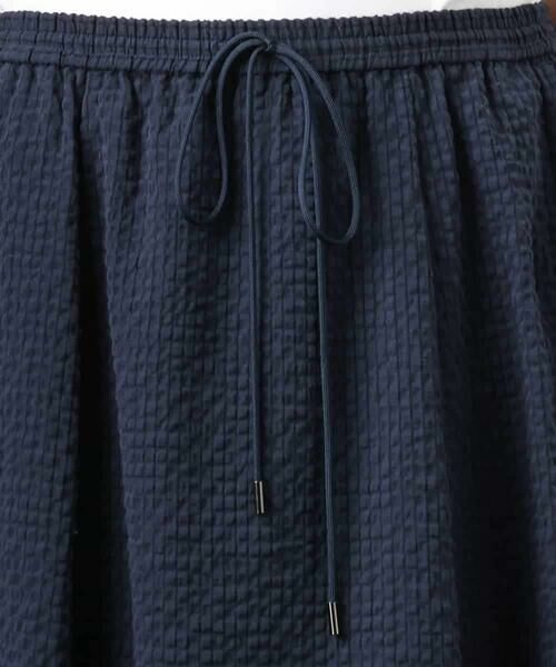 Maison de CINQ / メゾン ドゥ サンク ロング・マキシ丈スカート | [小さいサイズ][セットアップ対応/リラックスボトム]ワッフルギャザースカート | 詳細25