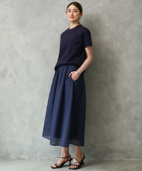 Maison de CINQ / メゾン ドゥ サンク カットソー | [小さいサイズ]ミニマルロゴTシャツ | 詳細10