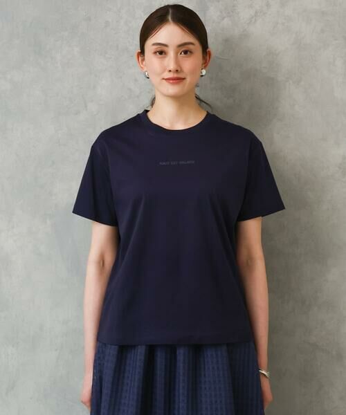 Maison de CINQ / メゾン ドゥ サンク カットソー | [小さいサイズ]ミニマルロゴTシャツ | 詳細16