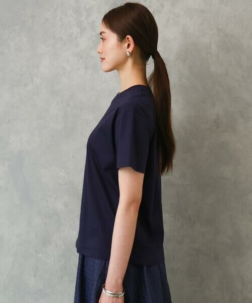 Maison de CINQ / メゾン ドゥ サンク カットソー | [小さいサイズ]ミニマルロゴTシャツ | 詳細17