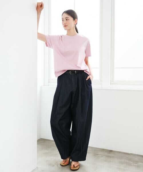 Maison de CINQ / メゾン ドゥ サンク カットソー | [小さいサイズ]ミニマルロゴTシャツ | 詳細4