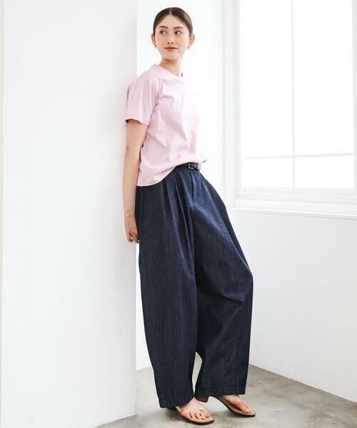 Maison de CINQ / メゾン ドゥ サンク カットソー | [小さいサイズ]ミニマルロゴTシャツ | 詳細5